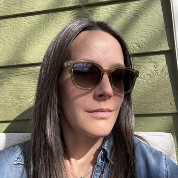 woman in miho sunglasses