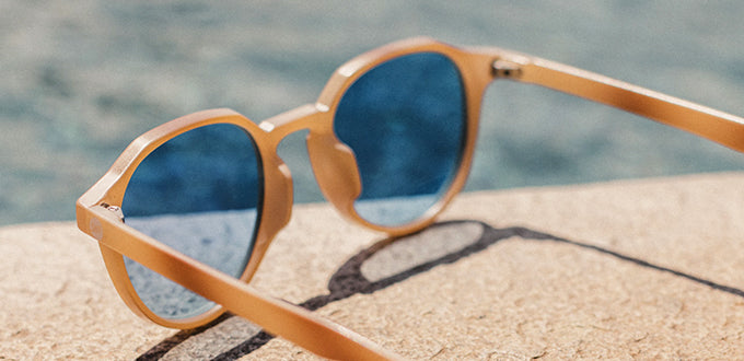sunski vallarta sunglasses at the pool