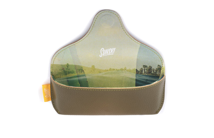 sunski olive hard case front angle