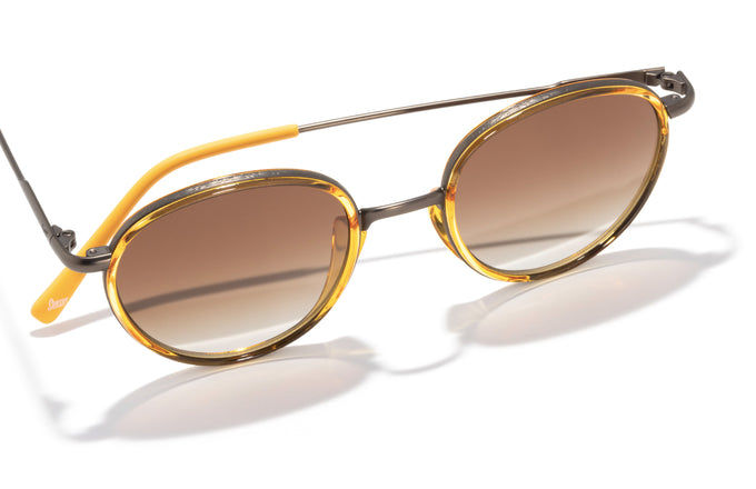 sunski baia honey sepia aerial angle