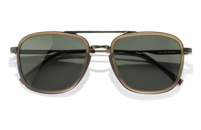 sunski estero olive forest front angle