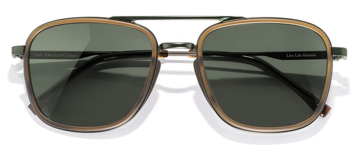 sunski estero olive forest front angle