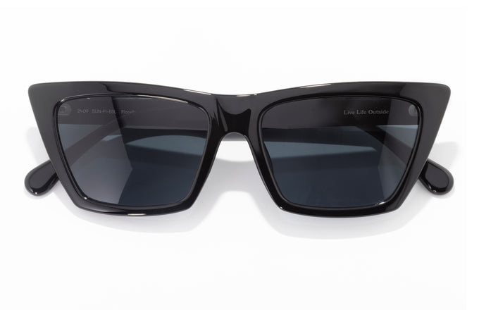 sunski fiorella black slate front angle