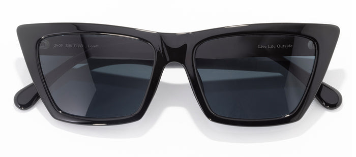 sunski fiorella black slate front angle