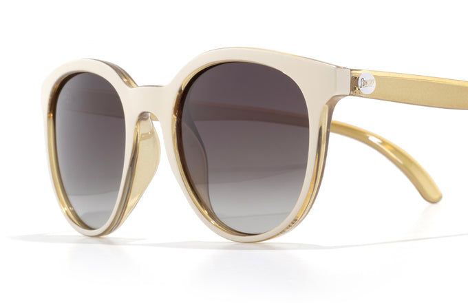 sunski makani ivory seaweed sepia close up three quarter angle