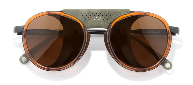 sunski strada rust amber front angle
