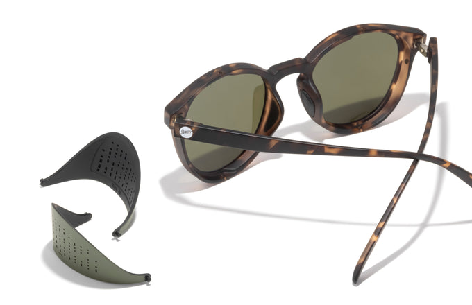 sunski tera tortoise forest back angle with side shields removed