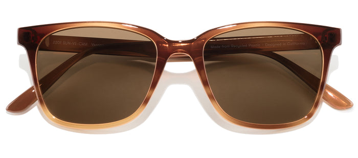 sunski ventana caramel amber front angle