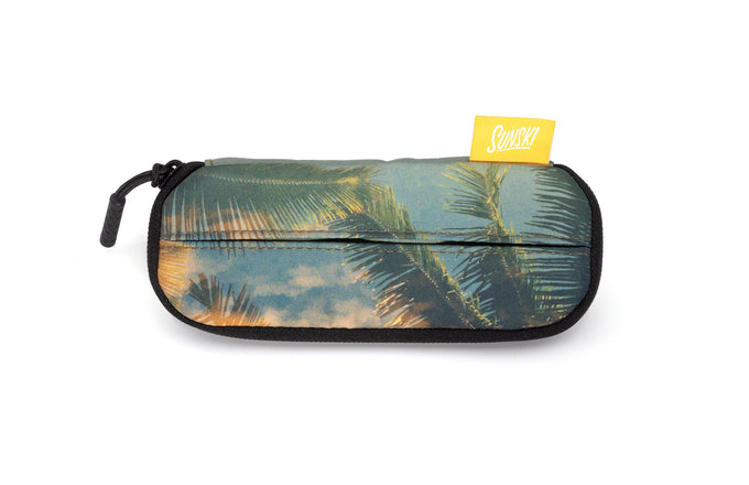 sunski zipper case surf palms front angle