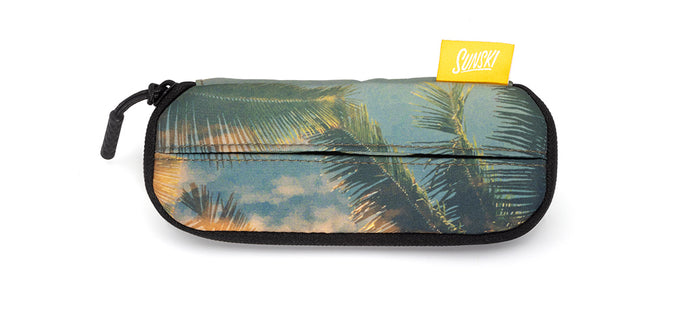 sunski zipper case surf palms front angle