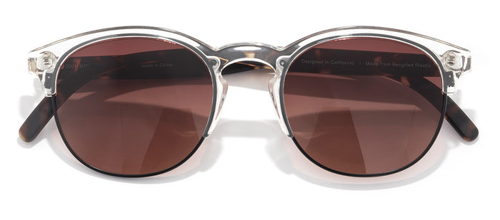 color Clear Tortoise Fade