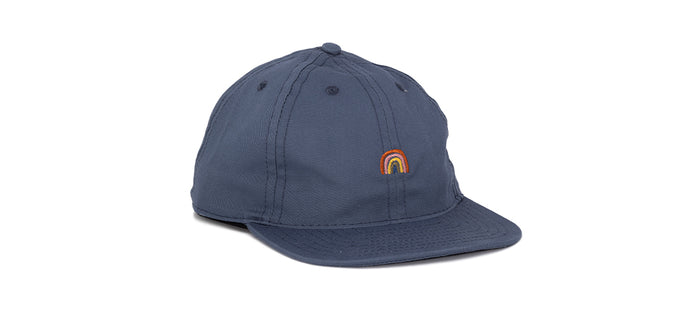 sunski rainbow hat slate three quarter angle
