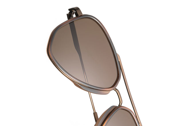 sunski astra tortoise amber half vertical view