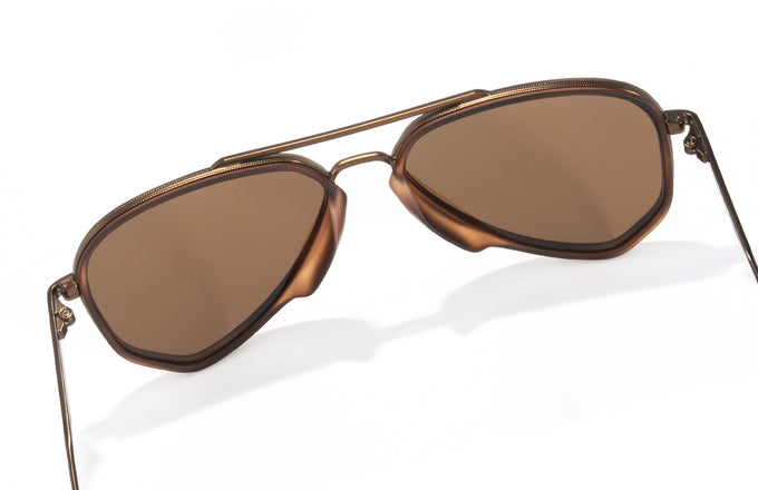 sunski astra tortoise amber aerial unfolded