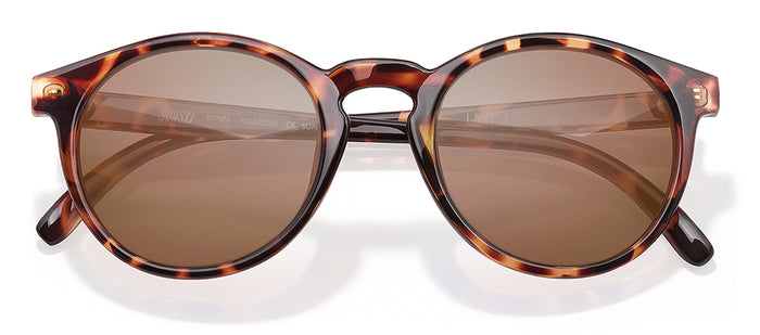 sunski dipsea tortoise amber front angle