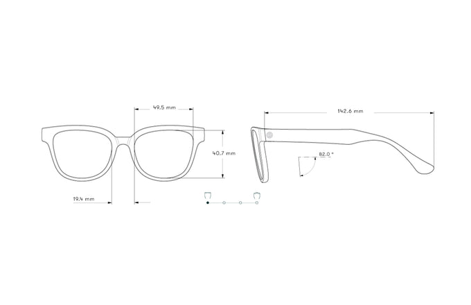 sunski polarized sunglasses miho black forest measurement sketch