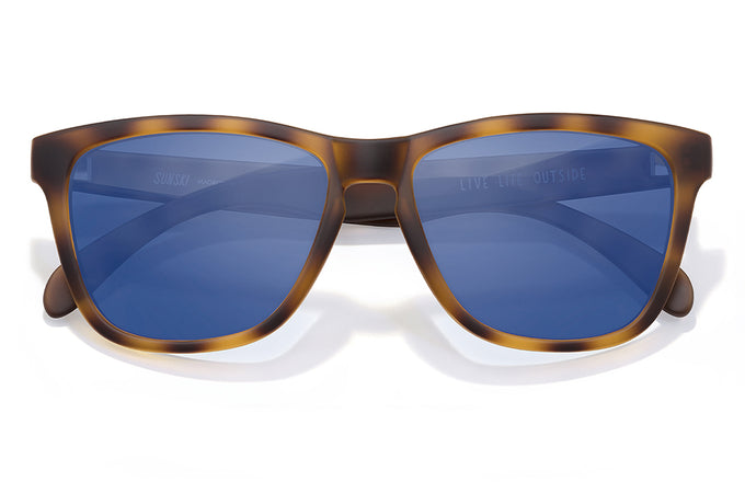 sunski madrona tortoise blue front angle