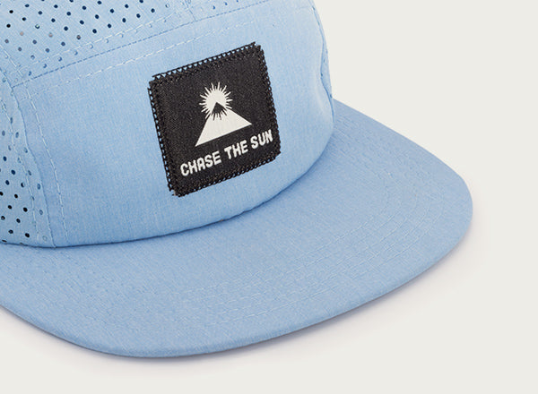 close up of chase the sun patch