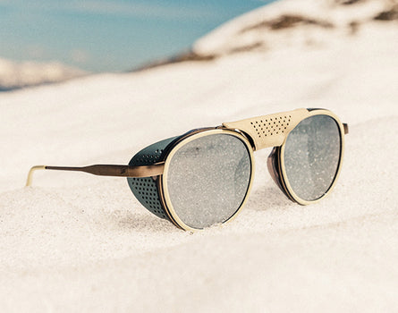 strada sunglasses on snow