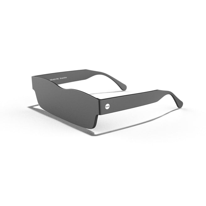 Black Fullscreen sunglasses on a white background