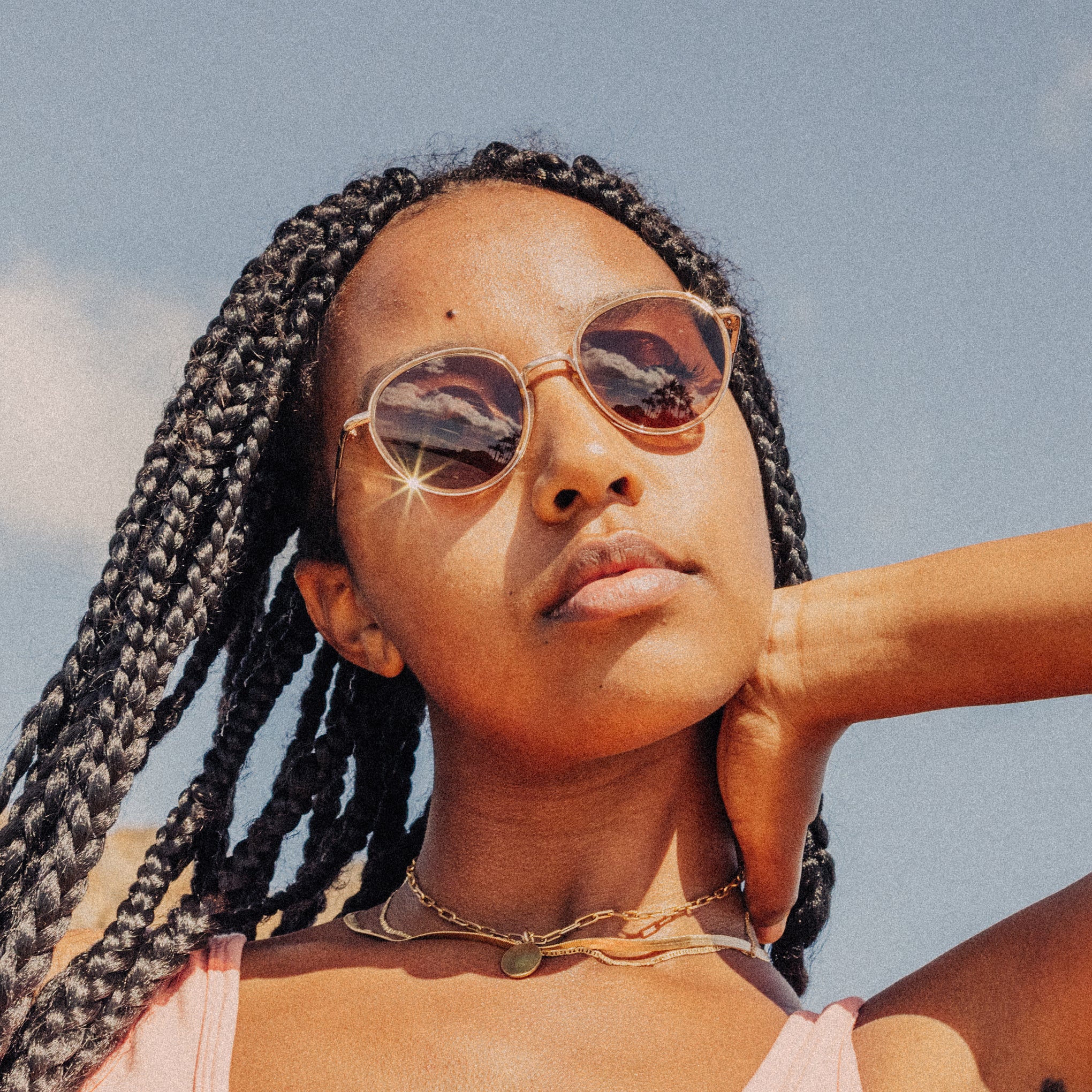 Baia Polarized Round Sunglasses | Sunski