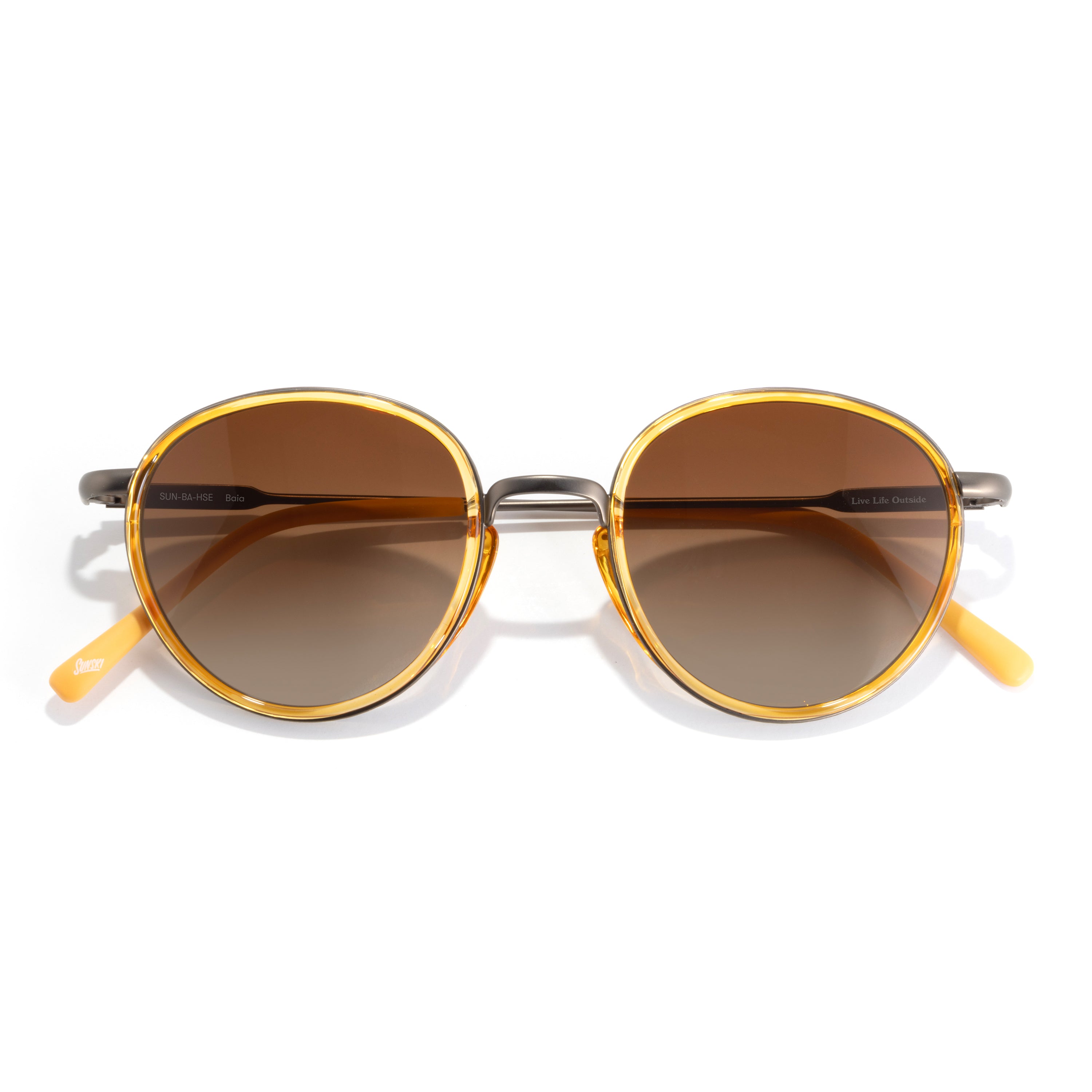 Baia Polarized Round Sunglasses | Sunski