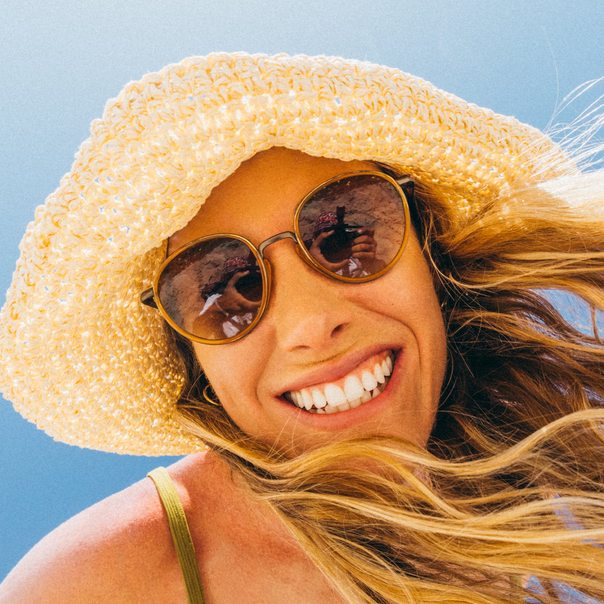 Baia Polarized Round Sunglasses | Sunski