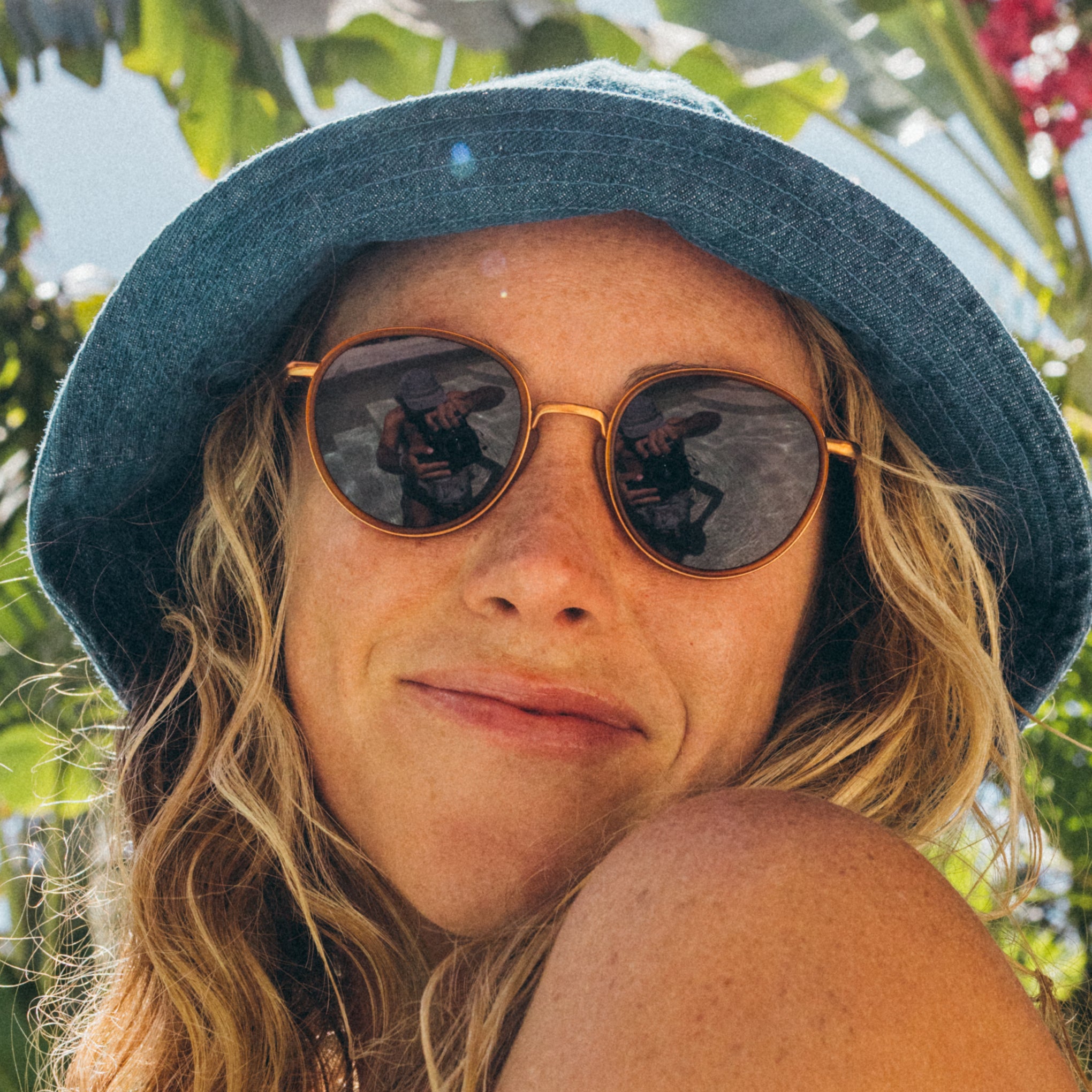 Baia Polarized Round Sunglasses | Sunski
