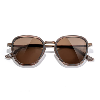 Bernina - Wire Tortoise Amber - wire tortoise sunglasses