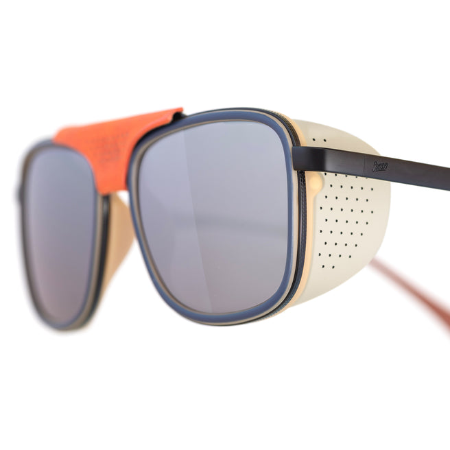 Sunglasses with a unique design on a white background