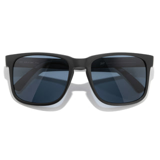 Black and white sunglasses on a white background