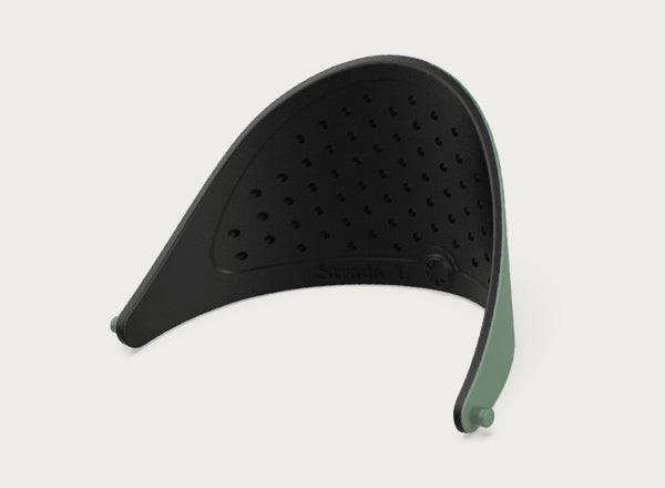 close up of inside of sunski strada side shield 