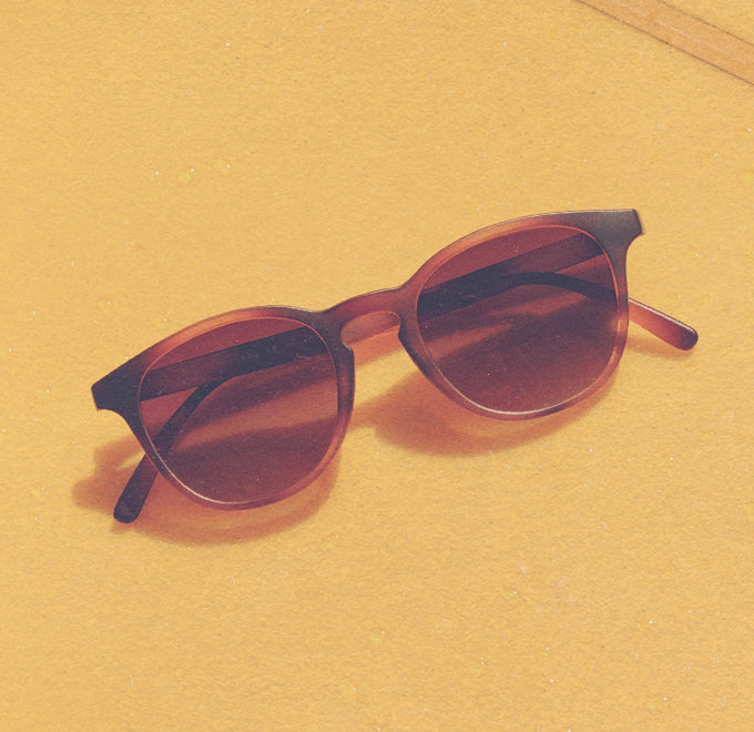 yuba sunski sunglasses on table