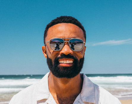 estero storm honey guy blue sky facing camera