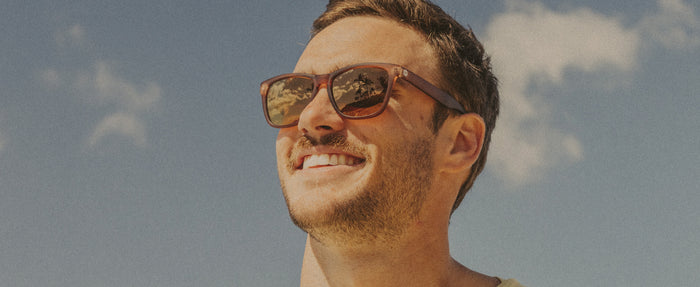 man in sunski sunglasses