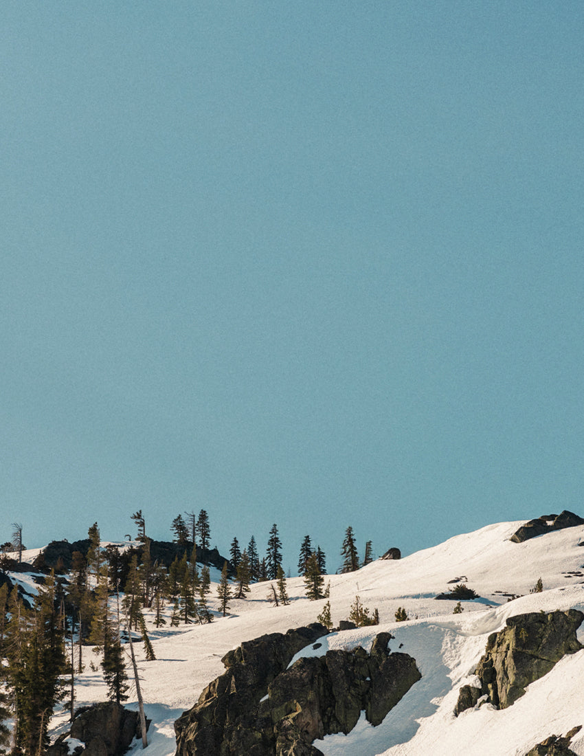 snow covered mountains