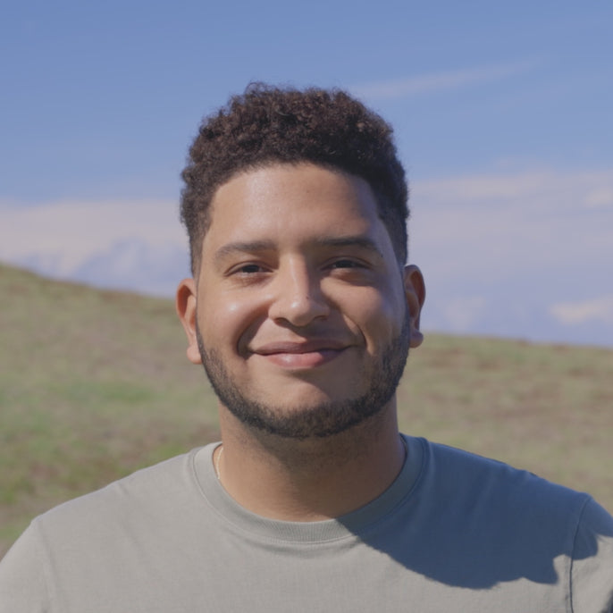 man trying on targa sunglasses