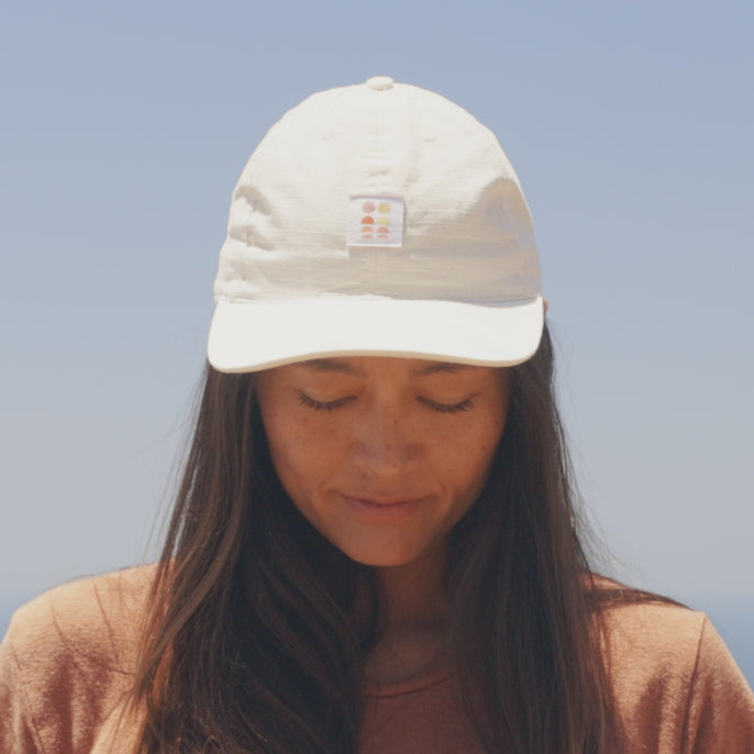 woman trying on miho sunglasses