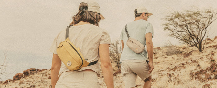 man and woman wearing type 1 fun slings