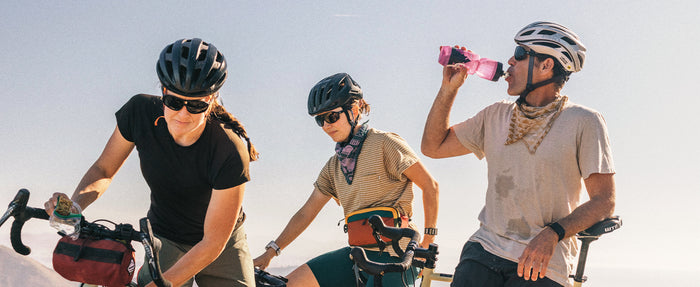 gravel ride in sunski ramble sunglasses