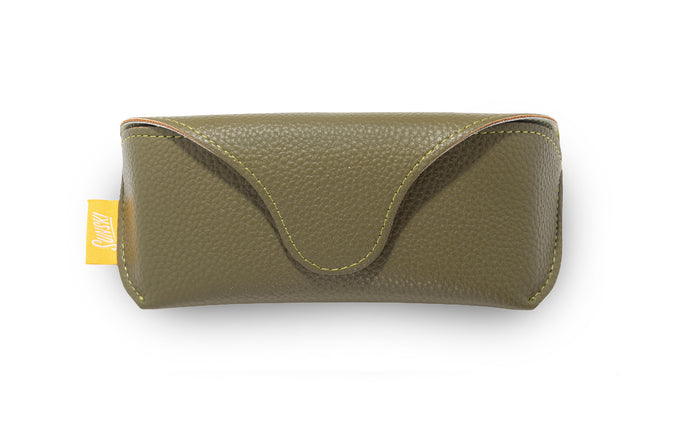 sunski olive hard case front angle