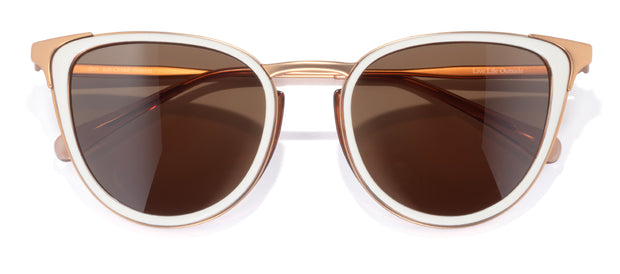 sunski catalina ivory amber front angle