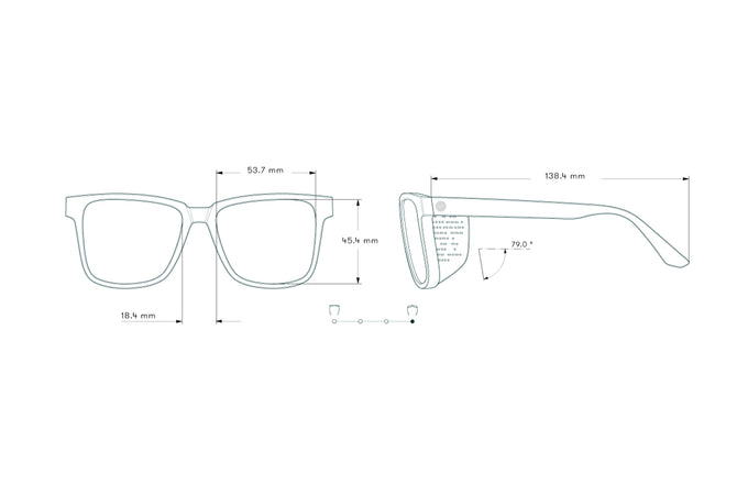 sunski couloir white indigo dimension