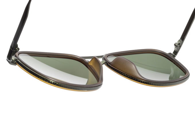 sunski estero olive forest shot of nose bridge