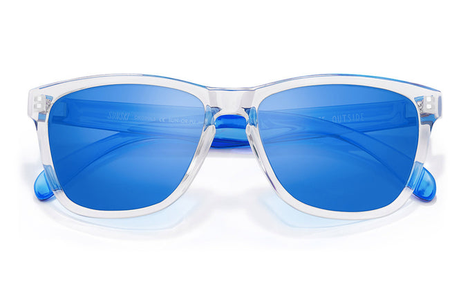 sunski original clear blue  front angl