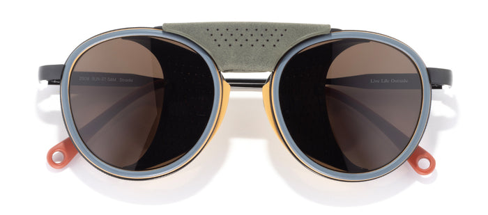 sunski strada sand amber front angle