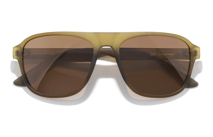 sunski shoreline olive amber front angle