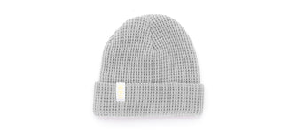 sunski winter sun beanie fog flat lay