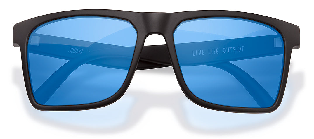Taraval Black Aqua Polarized Sunglasses 1