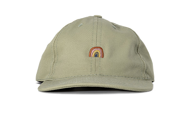 sunski rainbow hat sage front angle